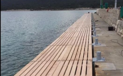 IZVRŠENA SANACIJA GATA, LUKA IST